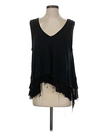 Pre-owned We The Free Sleeveless Blouse In Black