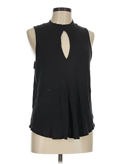 Pre-owned We The Free Sleeveless Blouse In Black