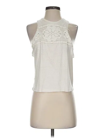 Pre-owned We The Free Sleeveless Blouse In Ivory