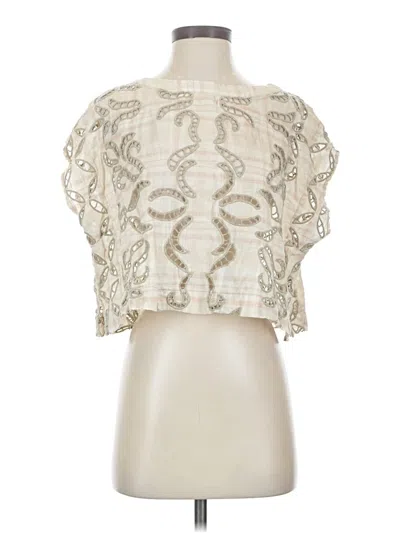 Pre-owned We The Free Sleeveless Blouse In Ivory