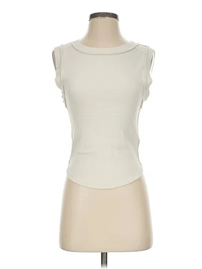 Pre-owned We The Free Sleeveless Blouse In Ivory