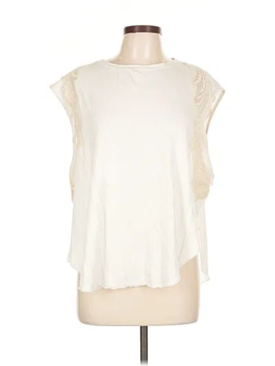 Pre-owned We The Free Sleeveless Blouse In White