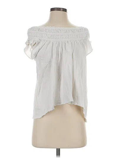 Pre-owned We The Free Sleeveless Blouse In White
