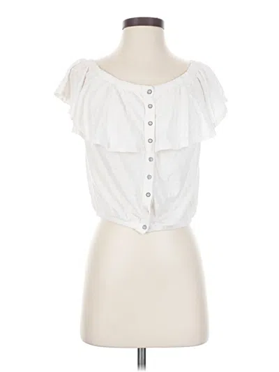Pre-owned We The Free Sleeveless Blouse In White