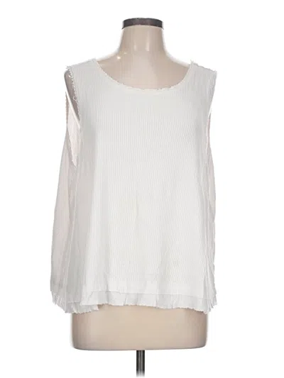 Pre-owned We The Free Sleeveless Blouse In White