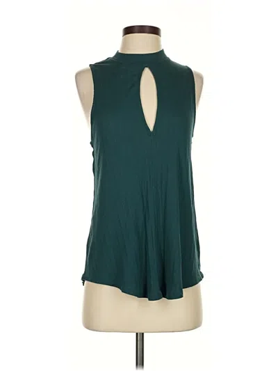 Pre-owned We The Free Sleeveless T-shirt In Blue