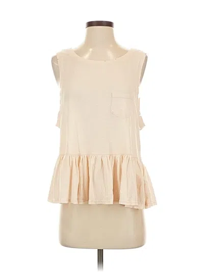 Pre-owned We The Free Sleeveless T-shirt In White