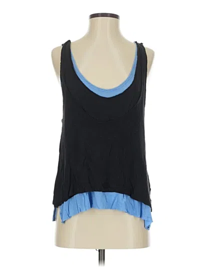 Pre-owned We The Free Sleeveless Top Black Halter Neckline Tops