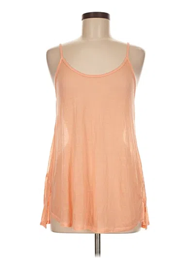 Pre-owned We The Free Sleeveless Top Orange Halter Neckline Tops