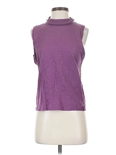 Pre-owned We The Free Sleeveless Top Purple Cowl Neck Tops