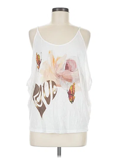 Pre-owned We The Free Sleeveless Top White Sweetheart Neckline Tops