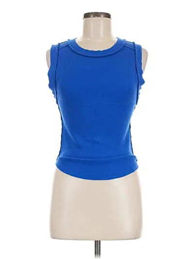 Pre-owned We The Free Sleeveless T-shirt In Blue