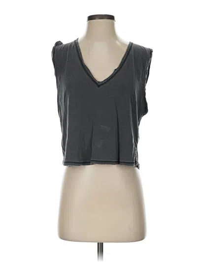 Pre-owned We The Free Sleeveless T-shirt In Gray