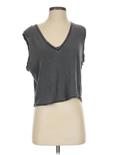 Pre-owned We The Free Sleeveless T-shirt In Gray