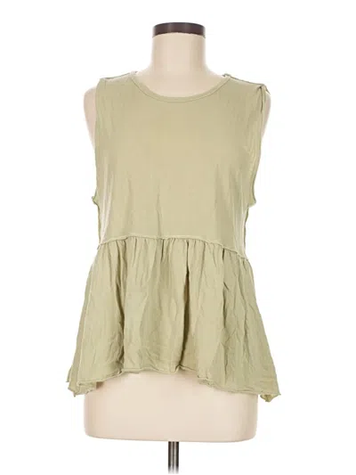 Pre-owned We The Free Sleeveless T-shirt In Green