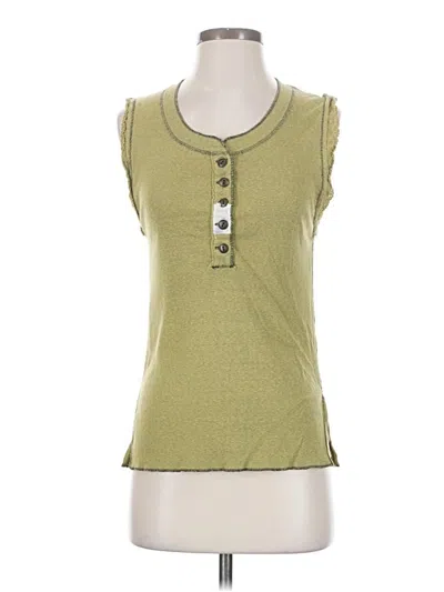 Pre-owned We The Free Sleeveless T-shirt In Green