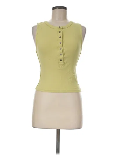Pre-owned We The Free Sleeveless T-shirt In Green