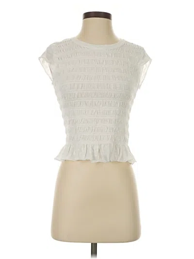 Pre-owned We The Free Sleeveless T-shirt In Ivory