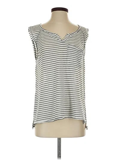 Pre-owned We The Free Sleeveless T-shirt In Ivory