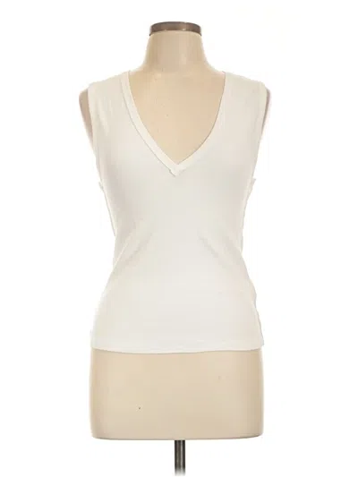 Pre-owned We The Free Sleeveless T-shirt In Ivory