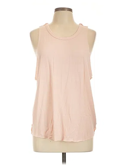 Pre-owned We The Free Sleeveless T-shirt In Pink