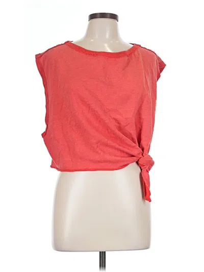 Pre-owned We The Free Sleeveless T-shirt In Red