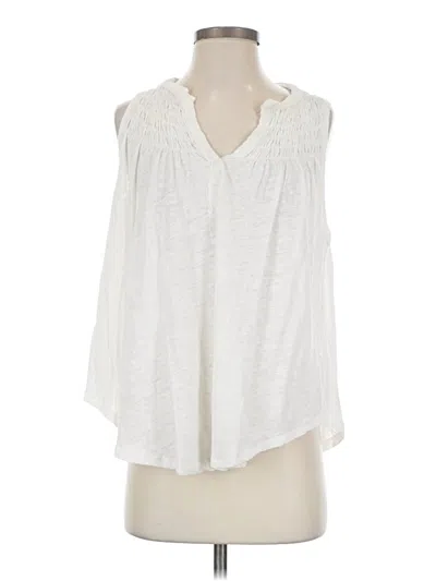 Pre-owned We The Free Sleeveless T-shirt In White