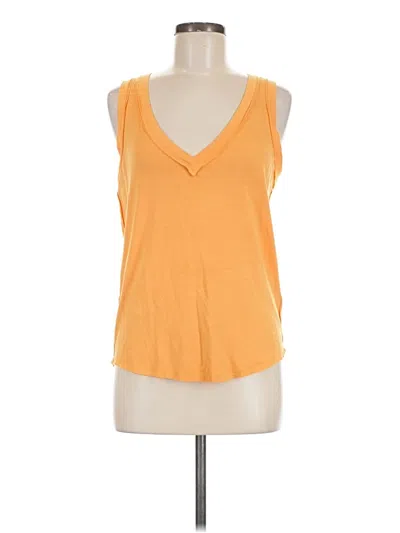 Pre-owned We The Free Sleeveless T-shirt In Yellow