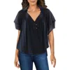 We The Free Sunray Womens Oversized V-neck Pullover Top