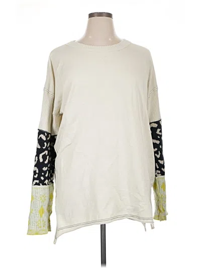 Pre-owned We The Free Sweatshirt In Ivory
