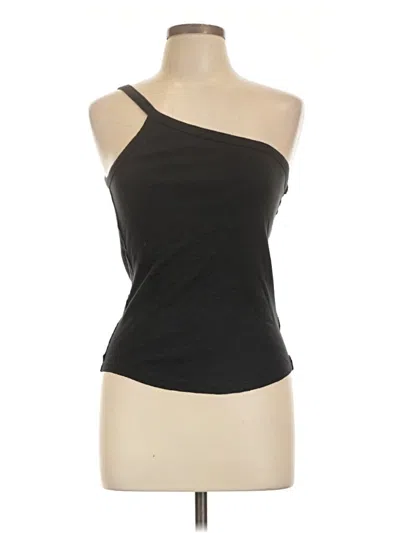Pre-owned We The Free Tank Top Black One Shoulder Neckline Tops