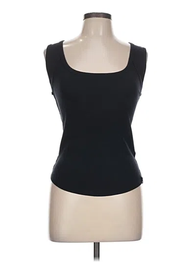 Pre-owned We The Free Tank Top Black Square Neckline Tops