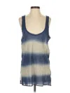 We The Free Tank Top Blue Scoop Neck Tops In Multi