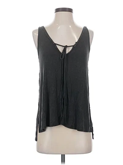 Pre-owned We The Free Tank Top Gray Halter Neckline Tops