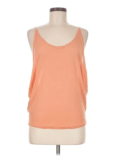 Pre-owned We The Free Tank Top Orange Strapless Neckline Tops