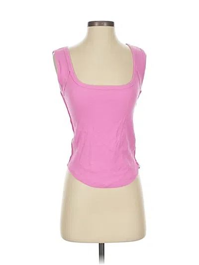 Pre-owned We The Free Tank Top Pink Strapless Neckline Tops