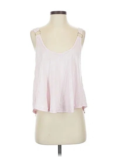 Pre-owned We The Free Tank Top Pink Strapless Neckline Tops