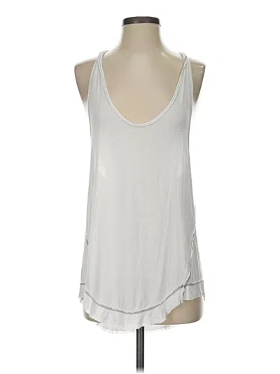 Pre-owned We The Free Tank Top Silver Halter Neckline Tops