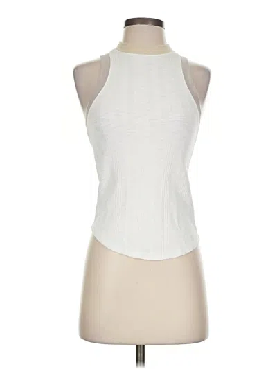 Pre-owned We The Free Tank Top White Halter Neckline Tops