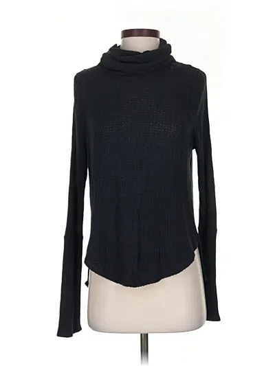 Pre-owned We The Free Turtleneck Sweater In Black