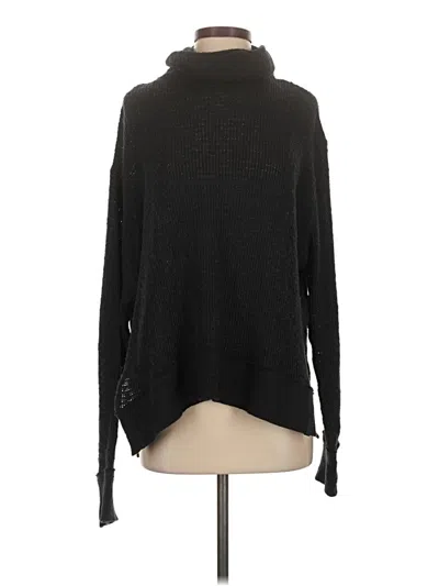 Pre-owned We The Free Turtleneck Sweater In Black