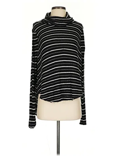 Pre-owned We The Free Turtleneck Sweater In Black
