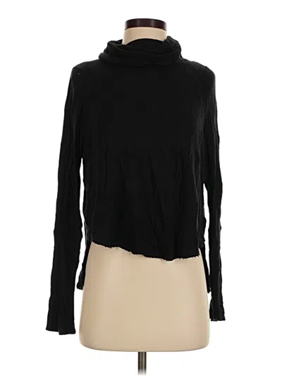 Pre-owned We The Free Turtleneck Sweater In Black