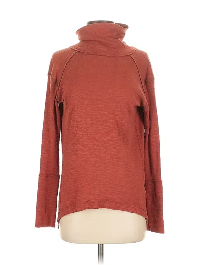 Pre-owned We The Free Turtleneck Sweater In Brown