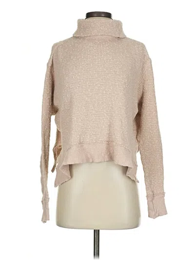 Pre-owned We The Free Turtleneck Sweater In Brown