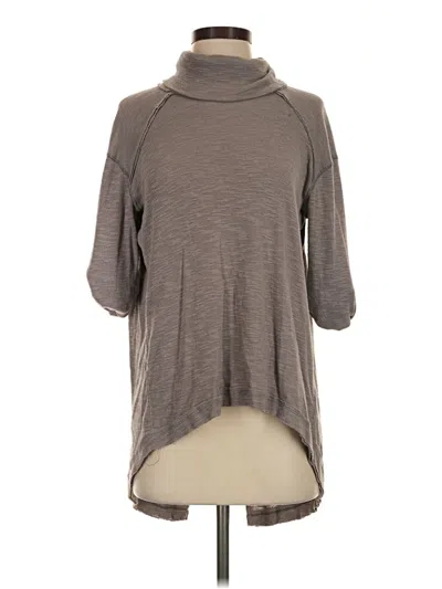 Pre-owned We The Free Turtleneck Sweater In Brown