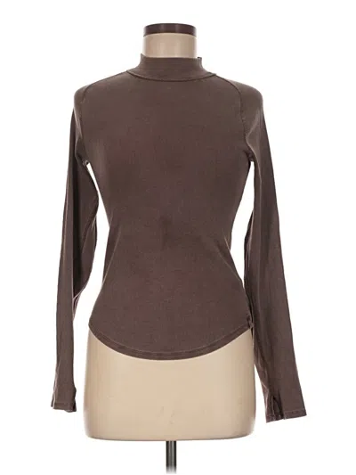 Pre-owned We The Free Turtleneck Sweater In Brown