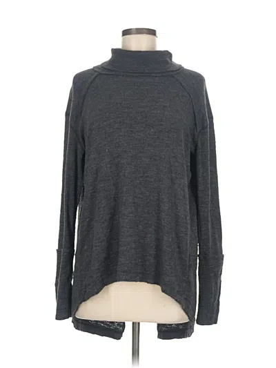 Pre-owned We The Free Turtleneck Sweater In Gray
