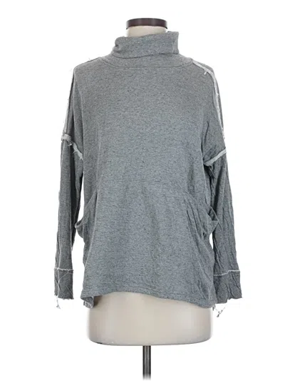 Pre-owned We The Free Turtleneck Sweater In Gray