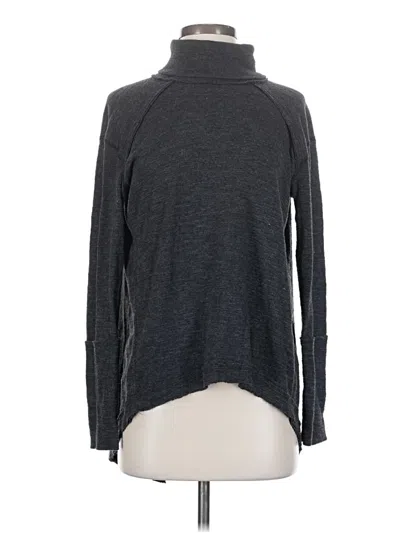 Pre-owned We The Free Turtleneck Sweater In Gray
